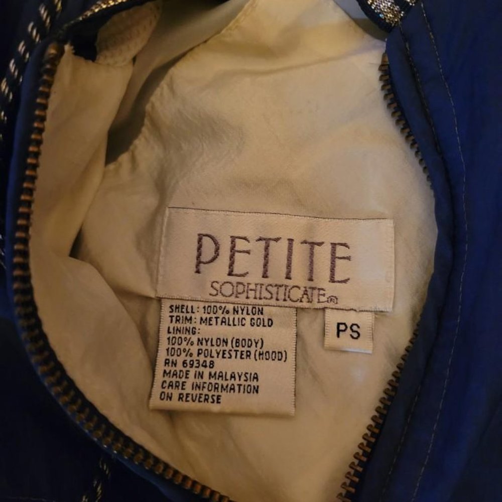 Petite Sophisticate Hooded Jacket